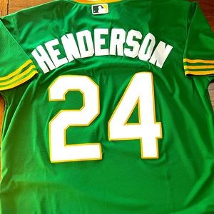 Oakland Athletics Ricky Henderson Jersey